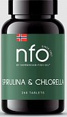 Купить норвегиан фиш оил (nfo) спирулина и хлорелла, таблетки 500мг, 260 шт. бад в Нижнем Новгороде