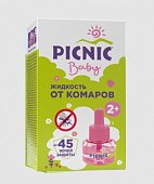 Купить пикник (picnic) baby жидкость от комаров 45 ночей, 30мл в Нижнем Новгороде