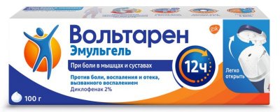 Купить вольтарен эмульгель, гель для наружного применения 2%, 100г в Нижнем Новгороде