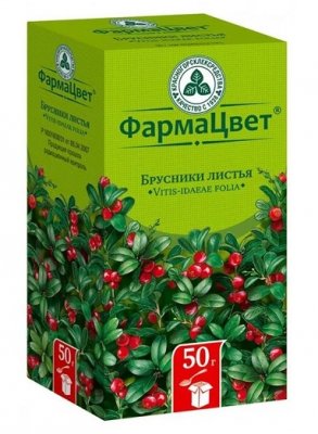 Купить брусники листья, пачка 50г в Нижнем Новгороде