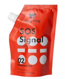 Купить holly polly (холли полли) маска для волос экстра-питательная sos-сигнал, 100мл в Нижнем Новгороде