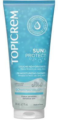 Topicrem Sun Protect (Топикрем) Увлажняющий гель для душа, 200 мл