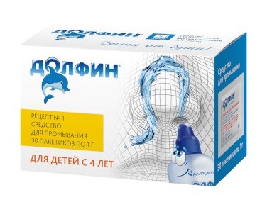 Купить долфин, средство для промывания носоглотки для детей, пакетики-саше 1г, 30 шт в Нижнем Новгороде