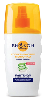 Биокон Солнце молочко после загара успокаивающее, 160мл