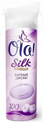 Ola! Silk Sense ватные диски, 100шт
