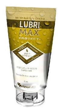 Lubrimax (Лубримакс) гель-смазка интимный Protect 75мл
