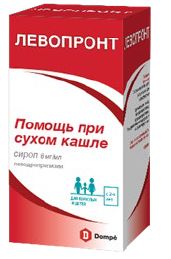 Левопронт, сироп 6мг/мл, флакон 120мл