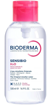 Bioderma Sensibio (Биодерма Сенсибио) Мицеллярная вода очищающая флакон-помпа 500мл