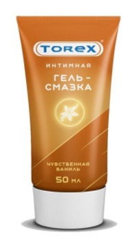 Torex (Торекс) гель-смазка интимный Чувственная ваниль, туба 50мл