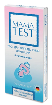 Тест на овуляцию Mamatest 5шт