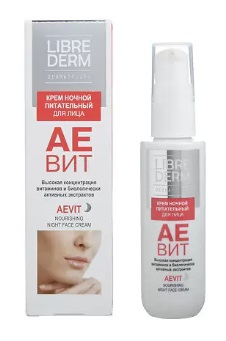 Librederm Aevit (Либридерм) крем для лица ночной питательный, 50мл