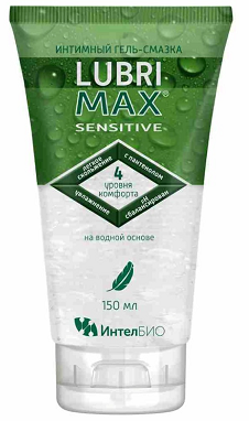 Lubrimax (Лубримакс) гель-смазка интимный Sensitive 150мл
