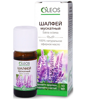 Oleos (Олеос) масло эфирное Шалфей 10мл