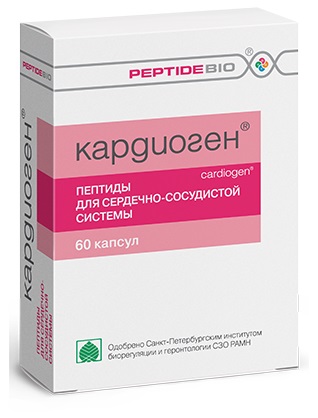 ПептидБио (PeptideBio) Кардиоген, капсулы 200мг, 60 шт БАД