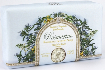 Фьери Дея (Fiori Dea) Мыло кусковое Розмарин 250г, 1 шт
