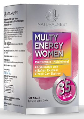 НатуралНест Мульти Энерджи Вумэн, таблетки 30шт БАД