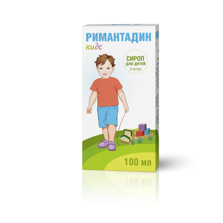 Римантадин Кидс, сироп для детей 2мг/мл фл 100мл  в интернет .