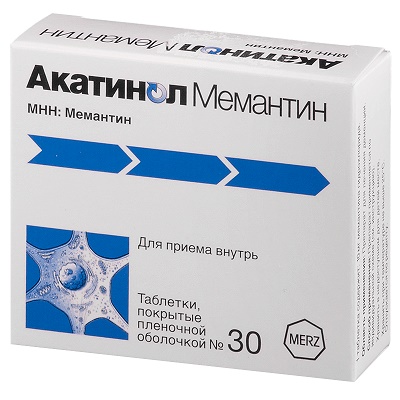 Купить акатинол мемантин, таблетки, покрытые пленочной оболочкой 10мг, 30 шт в Нижнем Новгороде