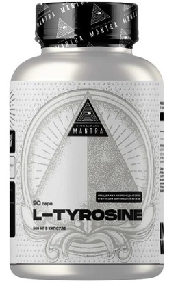 Тирозин Mantra (Мантра), капсулы массой 620мг, 90 шт БАД