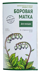 Фиточай Боровая матка , фильтр-пакеты 1,5г, 20 шт БАД