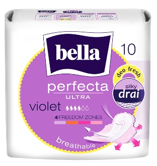 Bella (Белла) прокладки Perfecta Ultra Violet Deo Fresh 10 шт