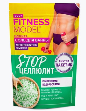 Купить фитокосметик fitness model соль для ванны морская stop целлюлит, 500г + антицеллюлитный комплекс, 30г в Нижнем Новгороде