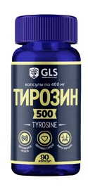GLS (ГЛС) Тирозин 500, капсулы массой 400мг 90 шт БАД
