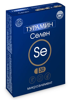Турамин Селен капсулы 200мг, 30 шт БАД