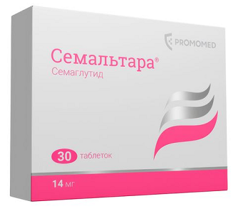 Семальтара, таблетки 14мг 30шт