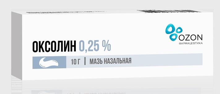 Оксолин, мазь назальная 0,25%, туба 10г купить в интернет-аптеке в Нижнем  Новгороде от 148.87 руб.