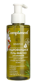 Купить комплимент (compliment) гидрофильное гель-масло для умывания для сухой и чувствительной кожи, 150 мл в Нижнем Новгороде