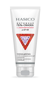 Hasico (Хасико) гель-смазка с L-молочной кислотой PH 3,7-4,0 100мл