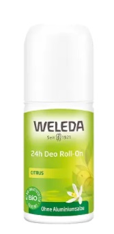 Weleda (Веледа) дезодорант 24 часа Roll-On Цитрусовый, 50мл