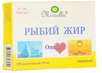 Купить рыбий жир пищевой, мирролла капс №200_бад в Нижнем Новгороде