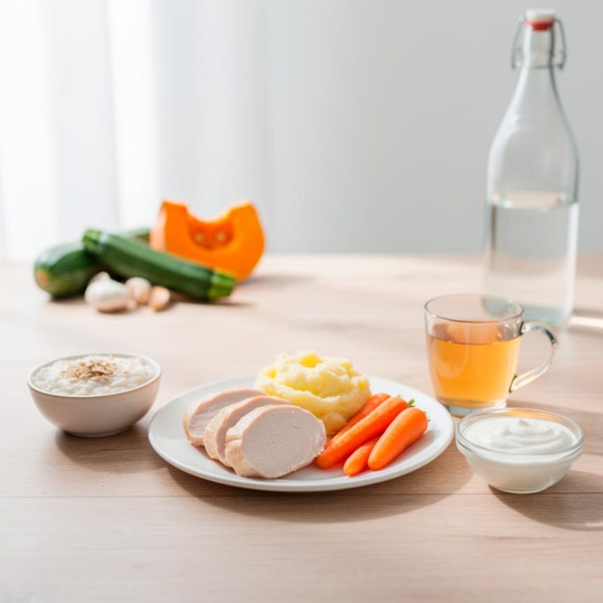 Диета при язве желудка