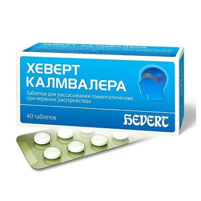 Купить хеверт калмвалера, таблетки для рассасывания гомеопатические, 40 шт в Нижнем Новгороде