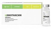 Купить цефотаксим, порошок для приготовления раствора для внутривенного и внутримышечного введения 1г, флаконы 5 шт в Нижнем Новгороде