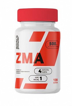 Смарт Пауэр ZMA цинк+магний+В6 капсулы массой 776мг №120_БАД