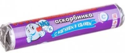 Купить аскорбинка (витамин с) с магнием и калием таблетки массой 3 г 14 шт. бад в Нижнем Новгороде
