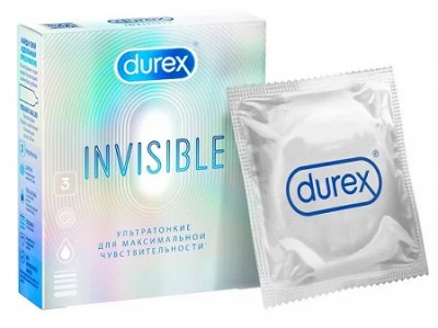 Купить durex (дюрекс) презервативы invisible 3шт в Нижнем Новгороде
