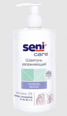 Купить seni care (сени кеа) шампунь увлажные 500 мл в Нижнем Новгороде