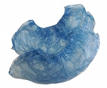 Бахилы медицинские одноразовые полиэтиленовые гладкие 100 шт 20мкм