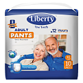 Купить liberty premium pants (либерти премиум пантс) подгузники-трусики для взрослых одноразовые xl 10шт в Нижнем Новгороде