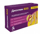 Купить диосмин 600, таблетки покрытые оболочкой массой 1,1г, 30 шт бад в Нижнем Новгороде