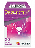 Купить экоцистин, порошок для приготовления раствора для приема внутрь, пакетики-саше 3г, 20 шт бад в Нижнем Новгороде