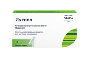 Купить ихтиол, суппозитории ректальные 200мг, 10 шт в Нижнем Новгороде