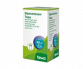 Купить иринотекан-тева, концентрат для приготовления раствора для инфузий 20мг/мл, флакон 2мл в Нижнем Новгороде