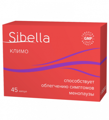 Купить sibella (сибелла) климо, капсулы 200мг, 45 шт бад в Нижнем Новгороде
