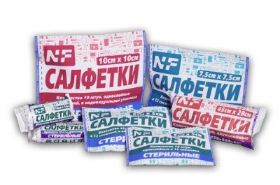 Купить салфетки стериальные евро 12 сложений 10см х10см, 10шт в Нижнем Новгороде