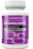 Купить risingstar (рисингстар) витамины форте поливитаминный комплекс для женщин 30+, таблетки, покрытые пленочной оболочкой массой 1,660г 60 шт. бад в Нижнем Новгороде
